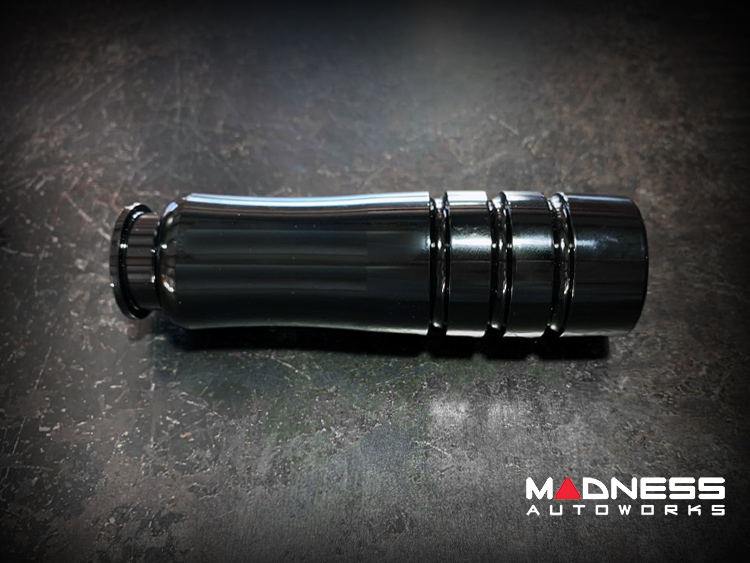FIAT 500 Gear Shift Knob - MADNESS - MegaWeight - Black